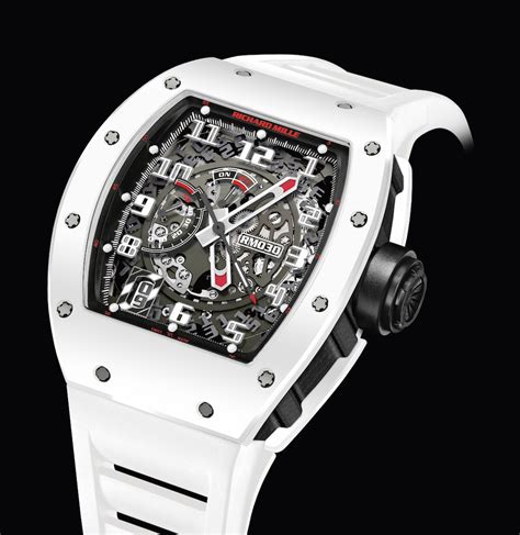 white richard mille watch price.